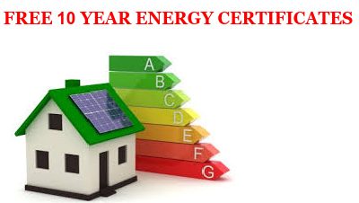 Free 10 Year Energy Certificates